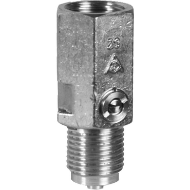 Pressure gauge shock absorber Type 1388 steel internal/external thread
